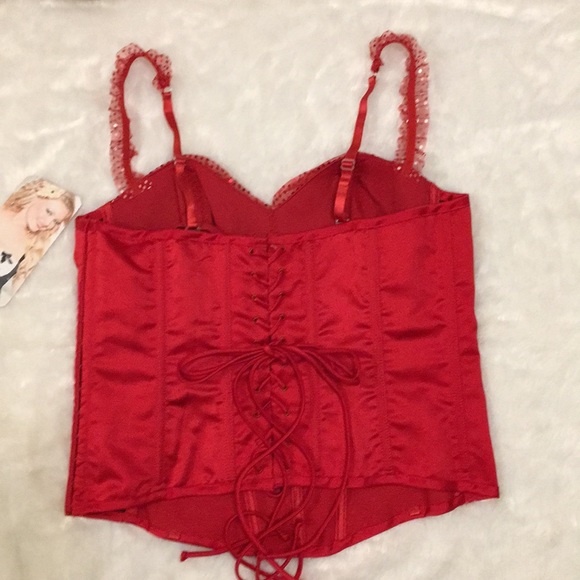 Shimmer And Sparkle Sequin Corset (X25988) - Picture 6 of 7